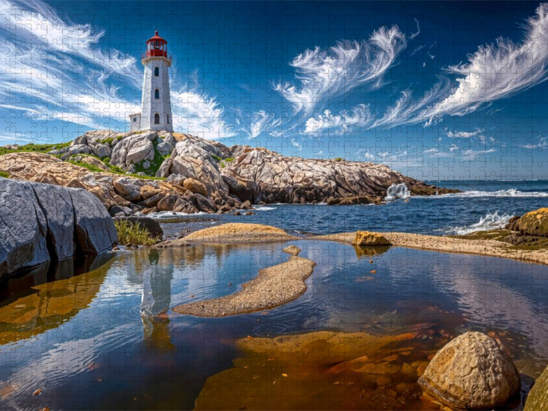 Peggy's Cove, St. Margarets Bay in Nova Scotia