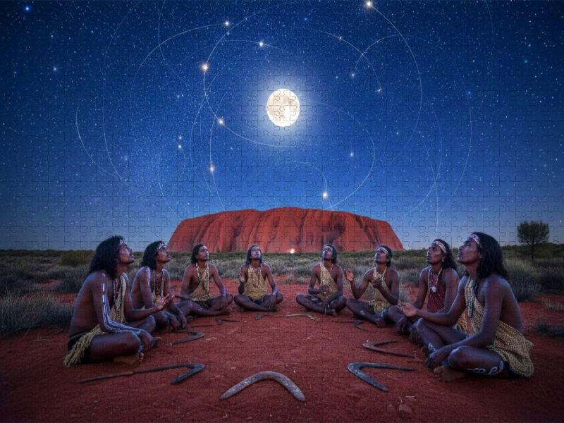 Aborigines im Altertum und die Traumzeit