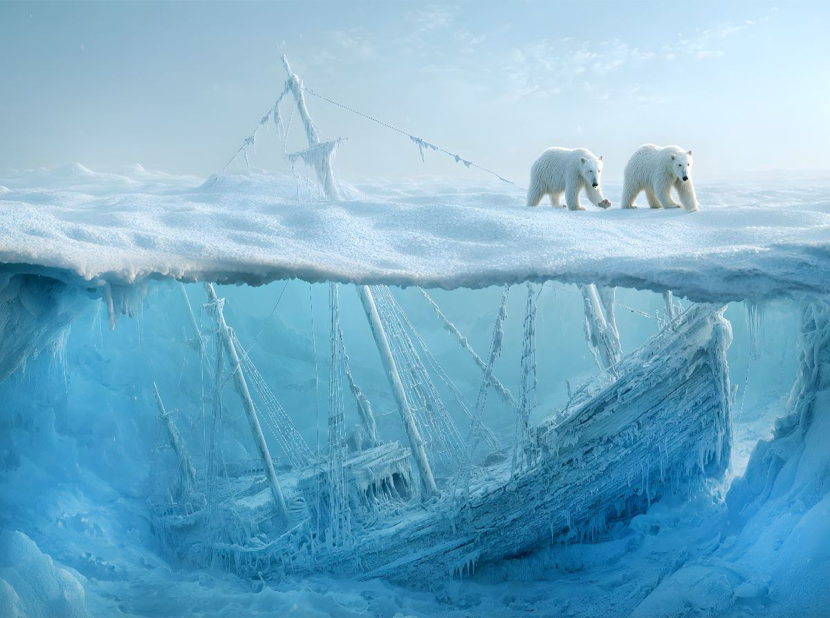 Ein Motiv aus dem Kalender 'Below'