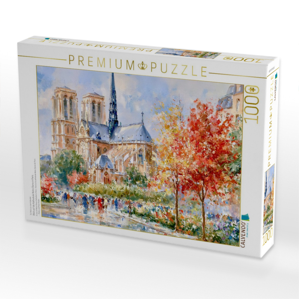 Blick auf die Kathedrale Notre Dame in Paris.