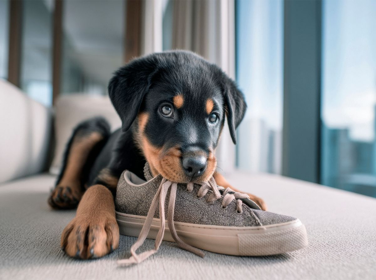 Rottweiler - Kleiner Schuhdieb