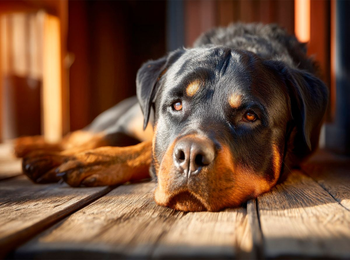 Rottweiler - Entspannte Stärke