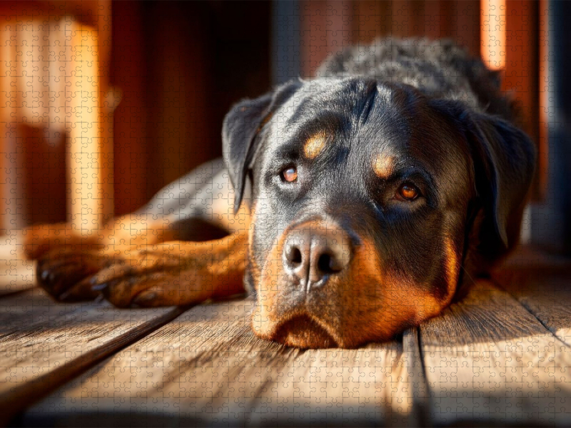 Rottweiler - Entspannte Stärke