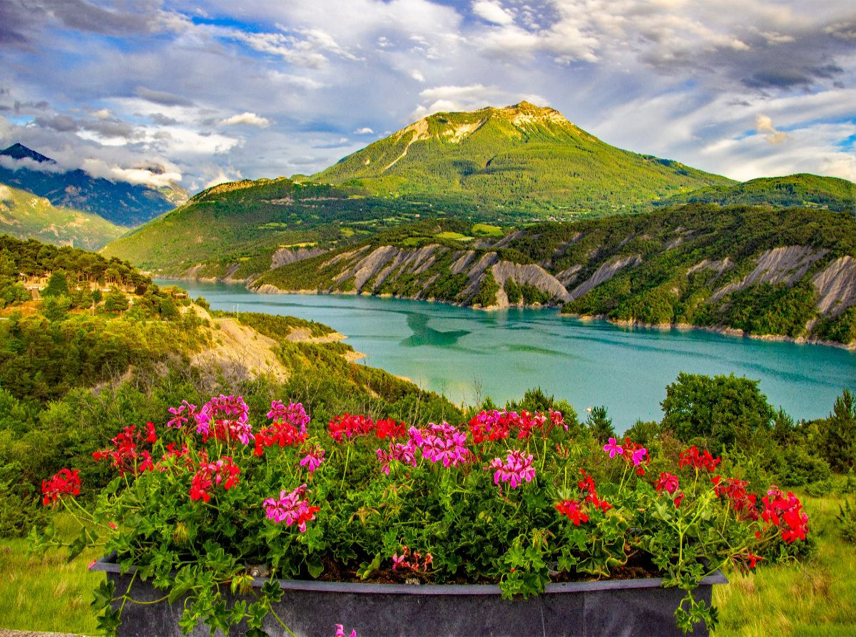 Stausee Serre-Ponçon