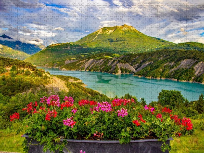 Stausee Serre-Ponçon
