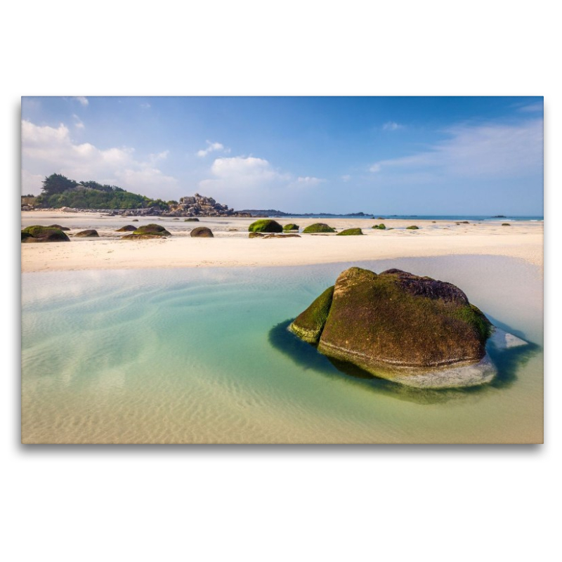 Strand von Kerfissien im Finistère, Bretagne, Frankreich