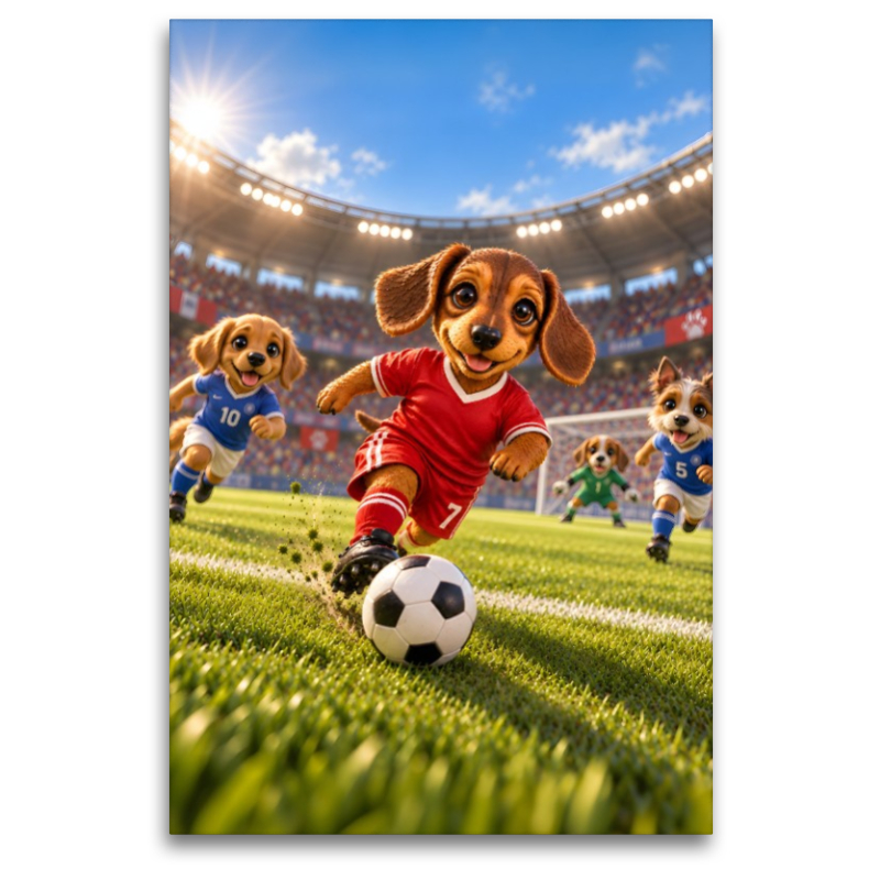 Dackel Lui – Fußballstar