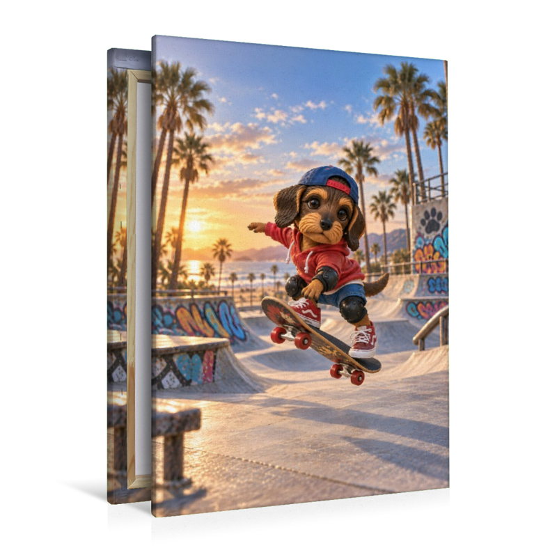 Dackel Motte – Skate Girl
