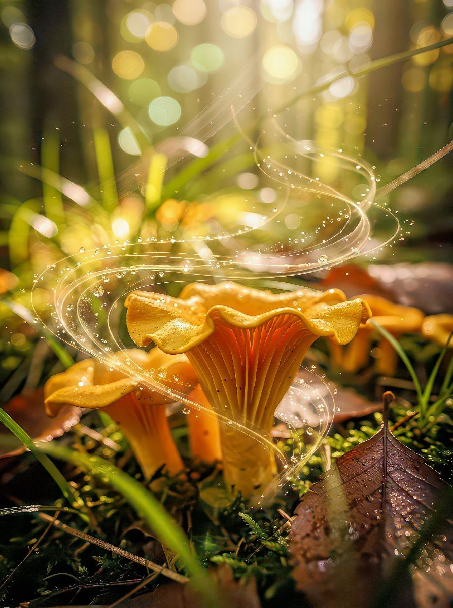 Pilze als stille Erzähler.