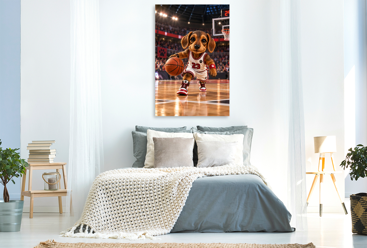 Dackel Lui – Basketball-Star