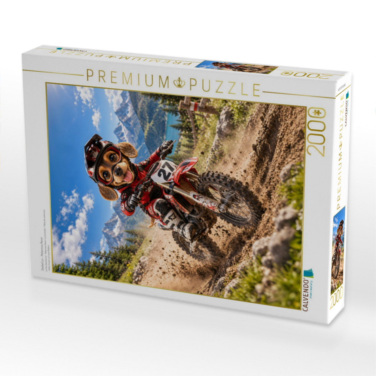 Dackel Lui – Motocross Racer