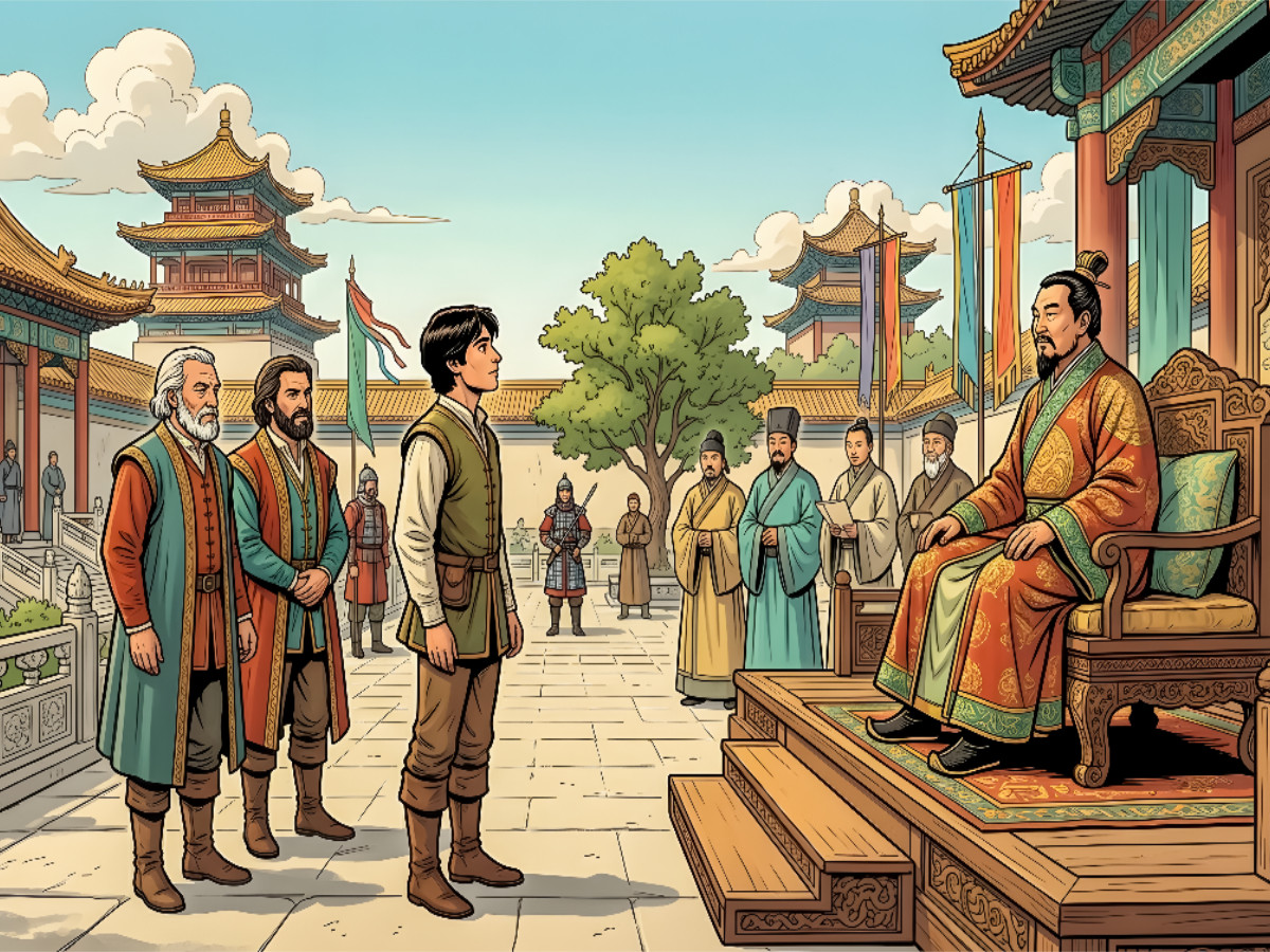 21 Jahre - Marco Polo begegnet Kublai Khan