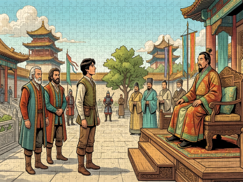 21 Jahre - Marco Polo begegnet Kublai Khan