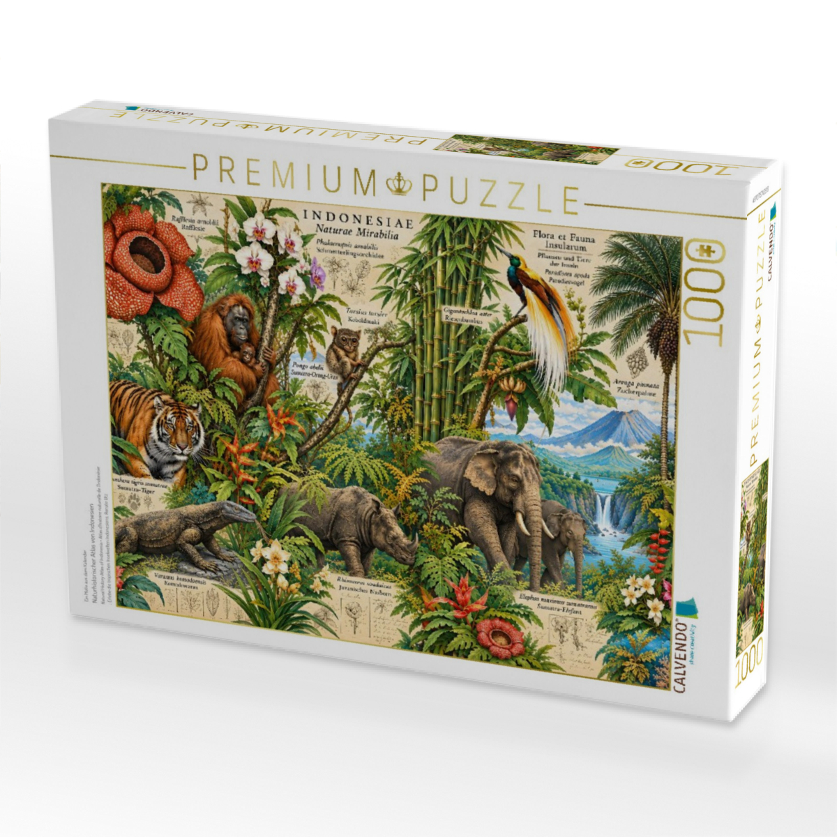 Naturhistorischer Atlas von Indonesien