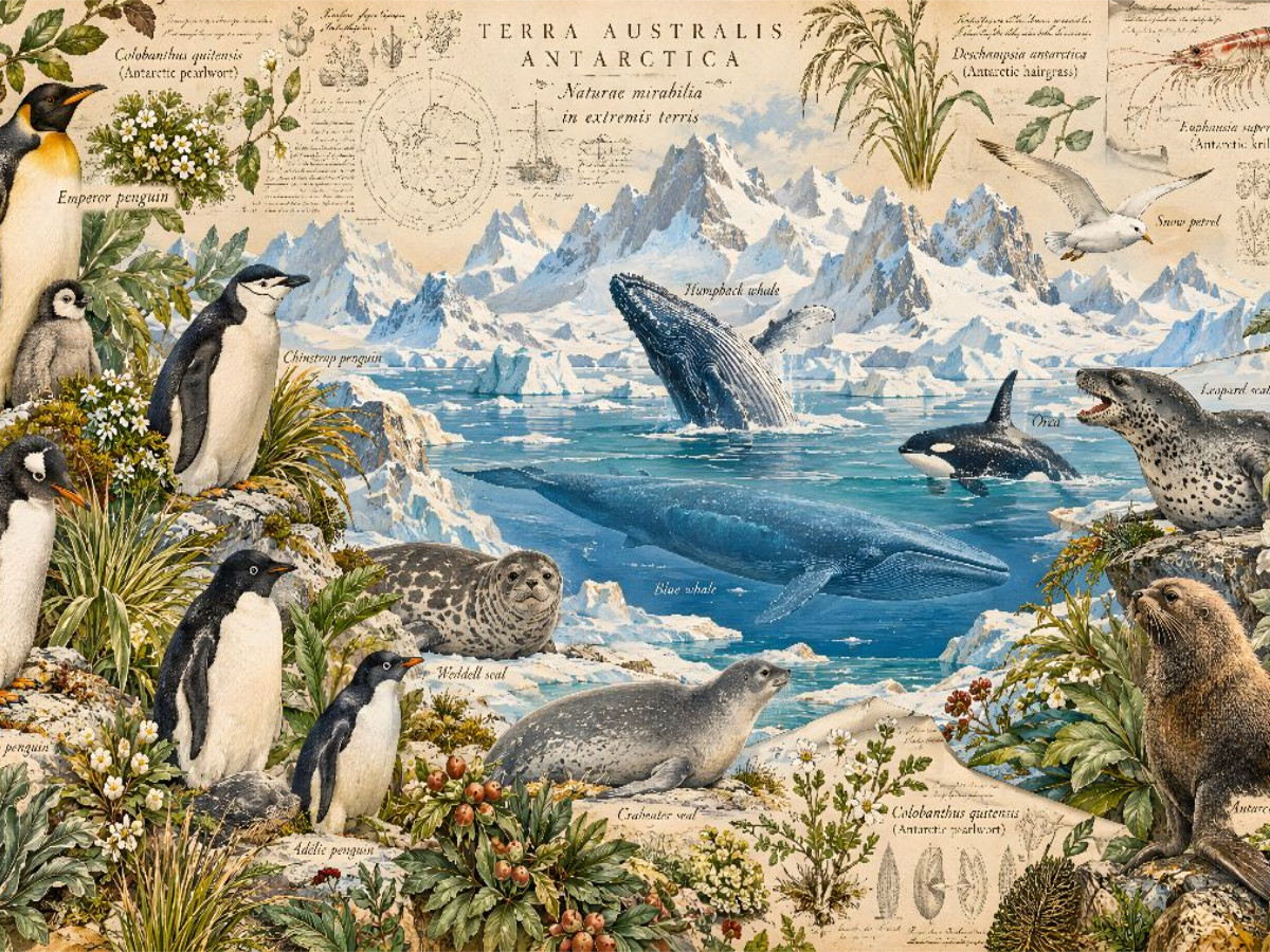 Naturhistorischer Atlas der Antarktis