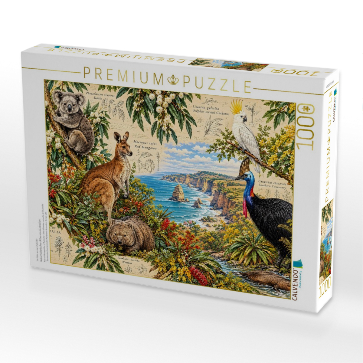 Naturhistorischer Atlas von Australien