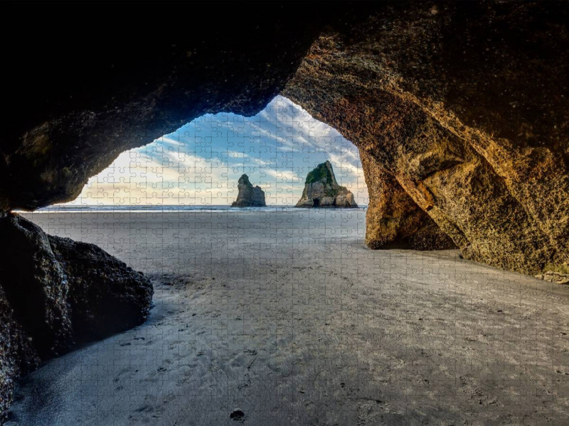 Wharariki Beach
