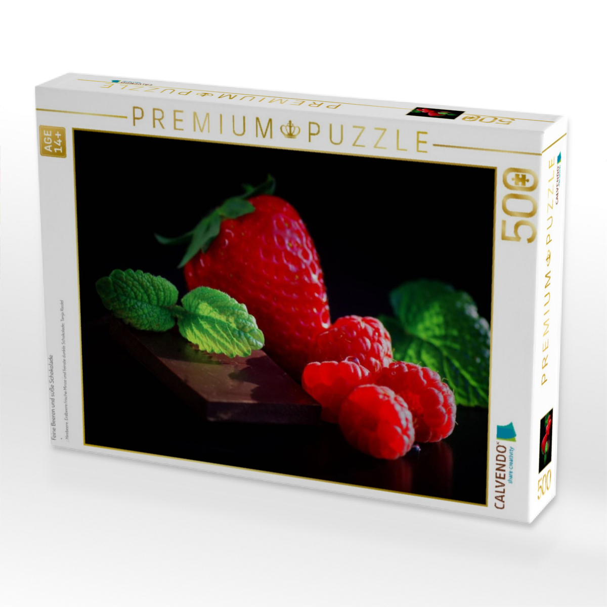 Feine Beeren und süße Schokolade
