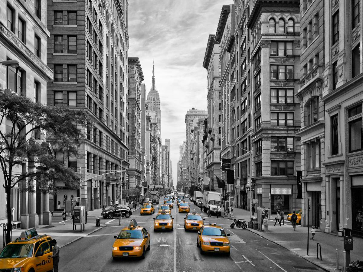 Fifth Avenue NYC Verkehr