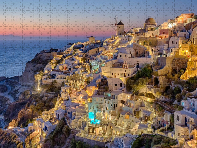 Santorini - 'Leuchtende Städte'