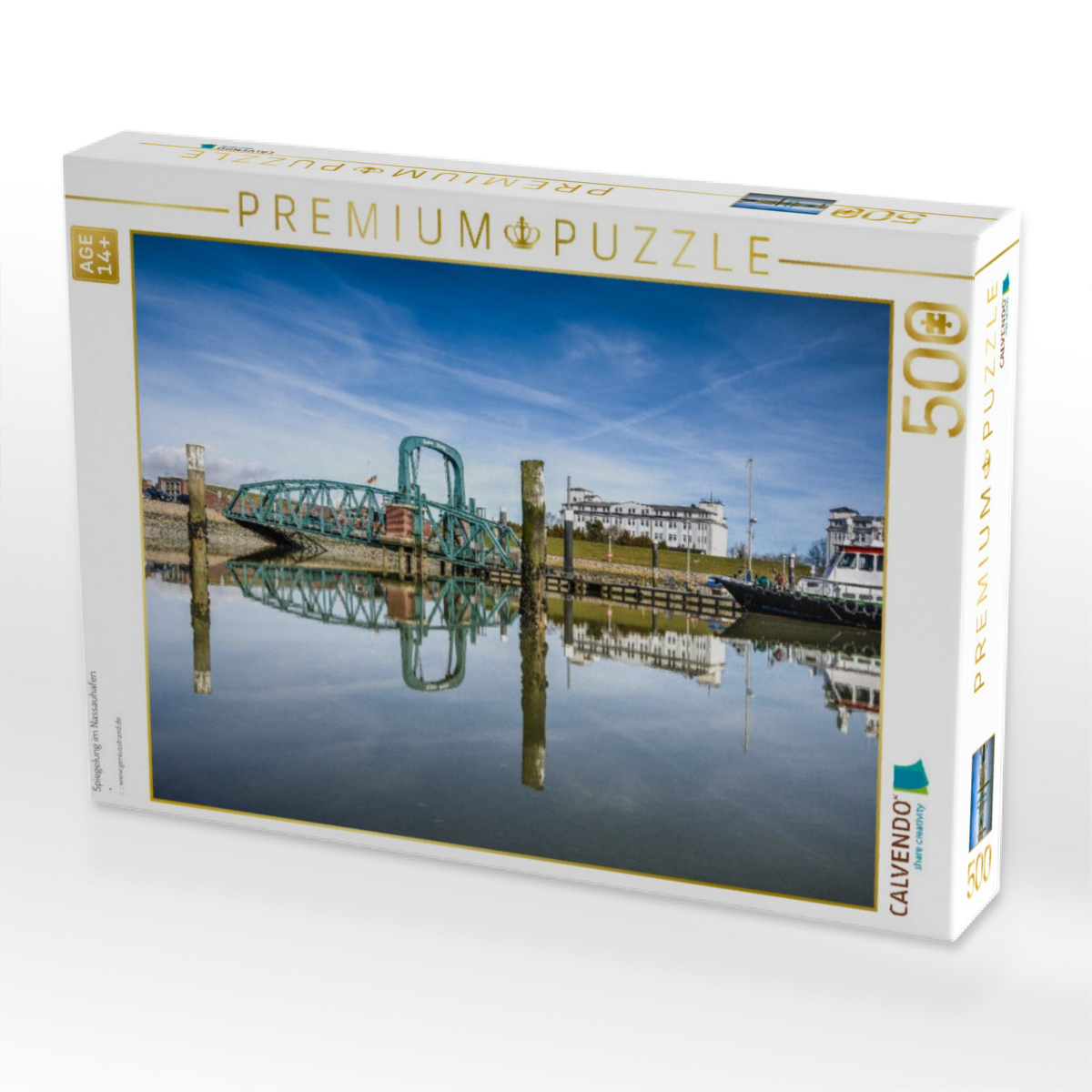 Spiegelung im Nassauhafen