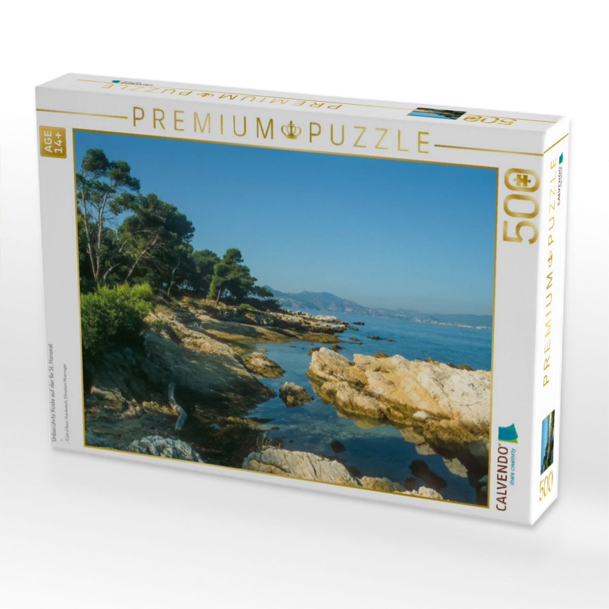 Unberührte Küste auf der Ile St. Honorat
