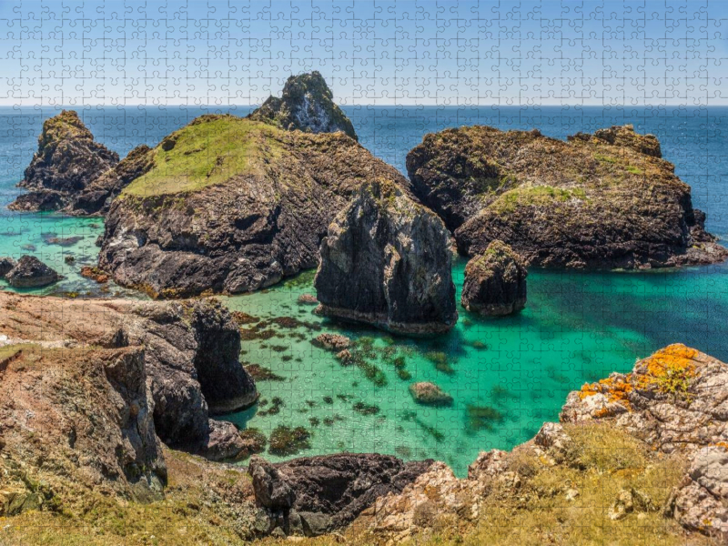 Kynance Cove in Cornwall, Südengland