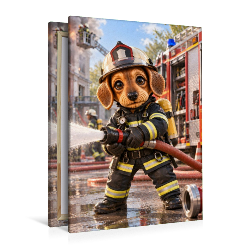 Lui als Feuerwehrmann