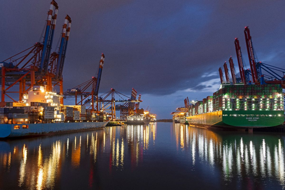 Containerterminals Eurogate und Burchardkai, Hafen, Hamburg