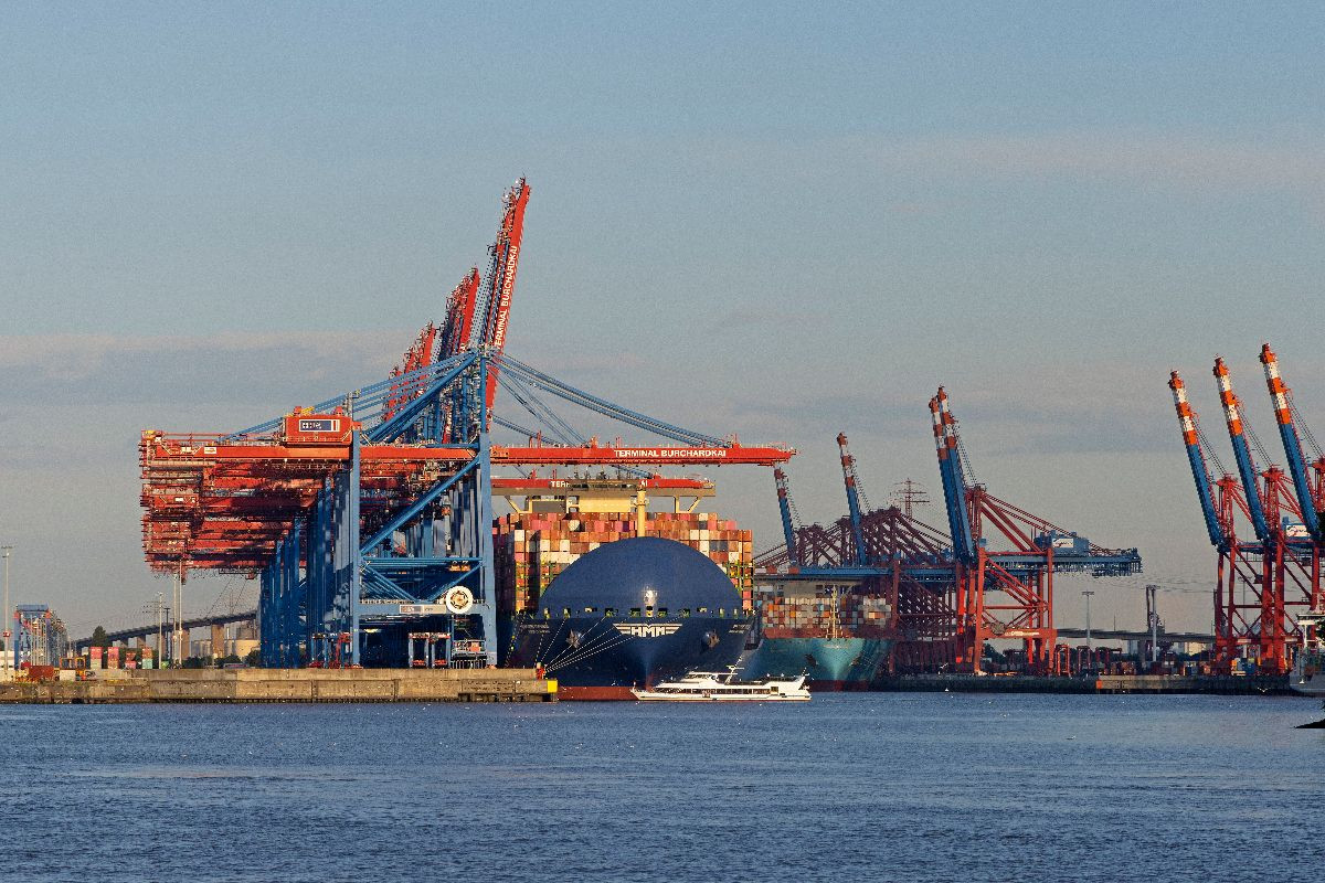 Containerterminals Burchardkai und Eurogate, Hafen, Hamburg