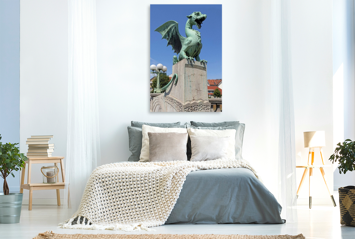 Drachen-Figur auf der Drachenbrücke