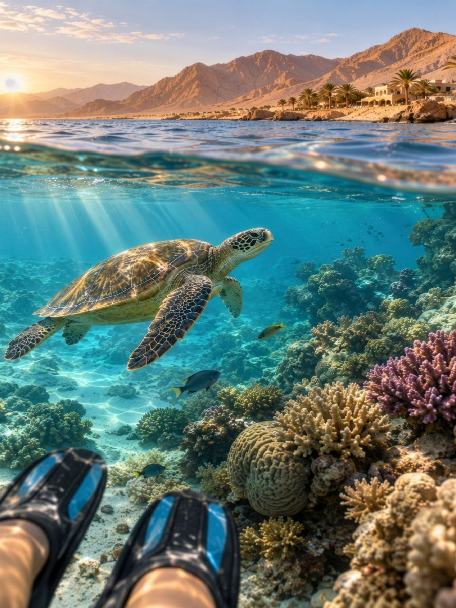 Schnorcheln im Roten Meer