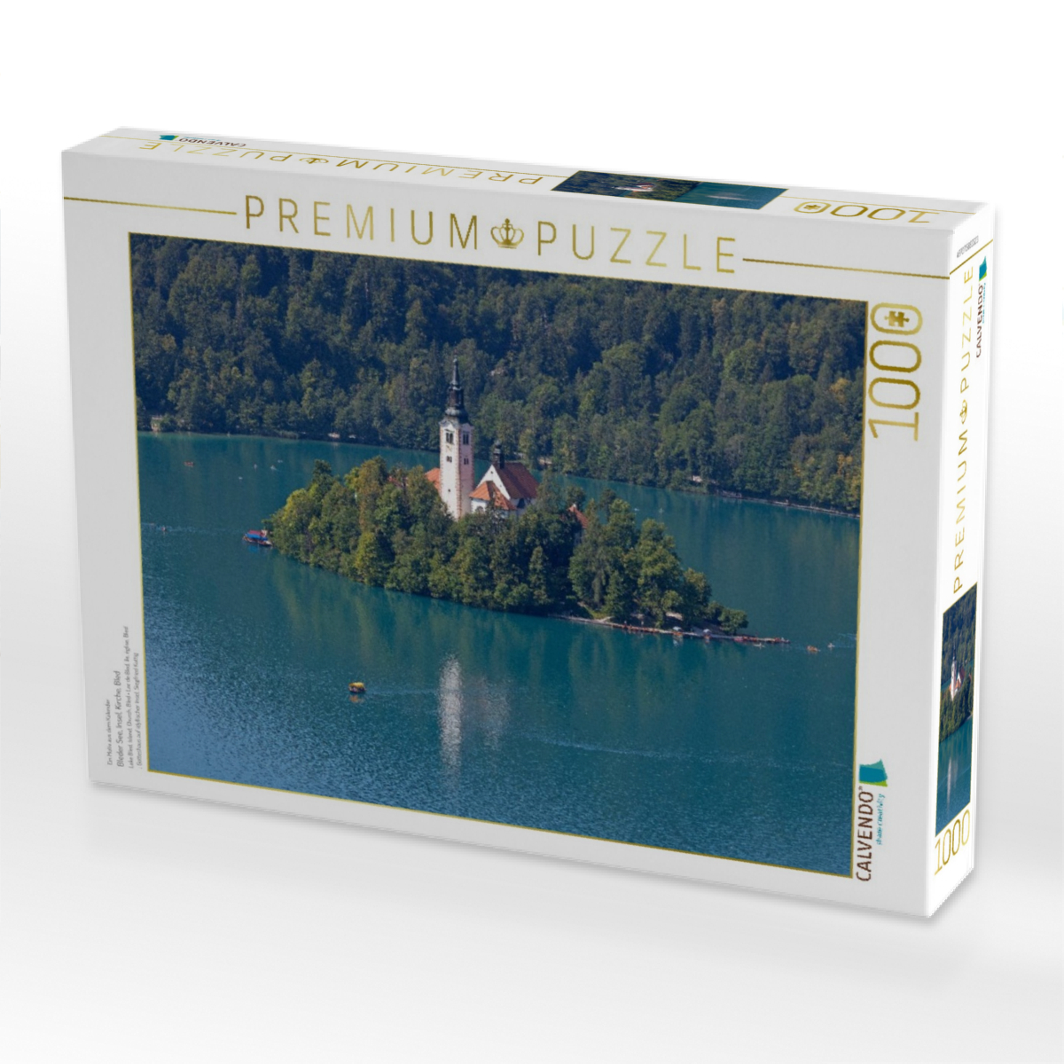 Bleder See, Insel, Kirche, Bled