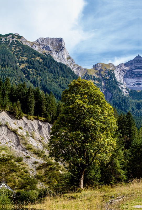 Grasbergjoch im Karwendel