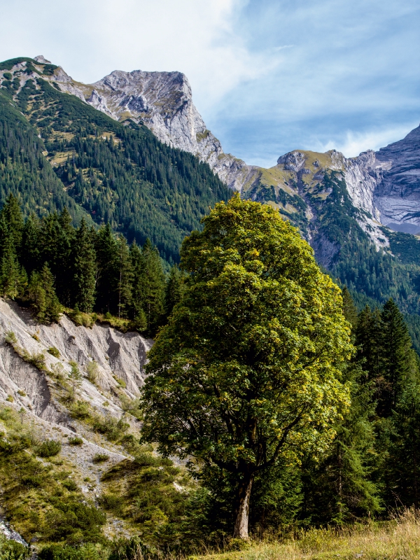 Grasbergjoch im Karwendel