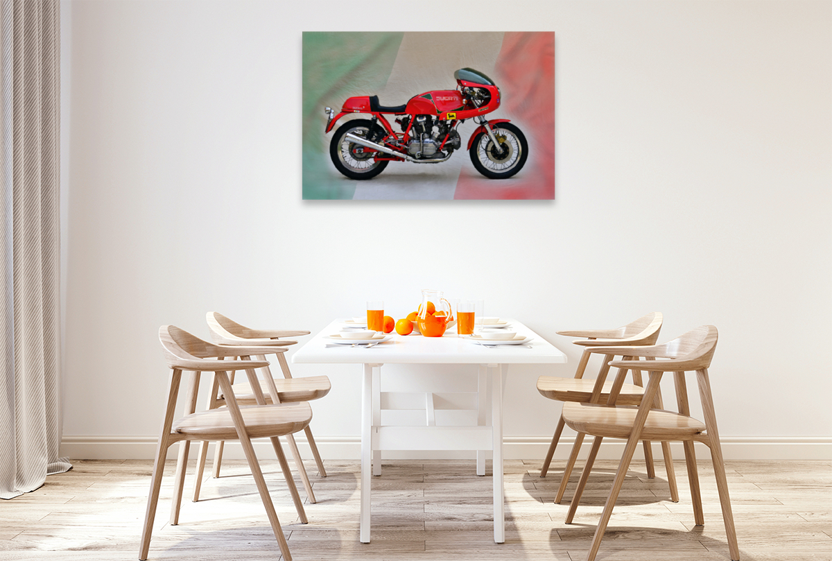 Ein Motiv aus dem Kalender Ducati 900SS Königswelle