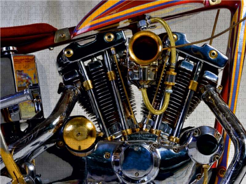 Ein Motiv aus dem Kalender Harley Classic Chopper