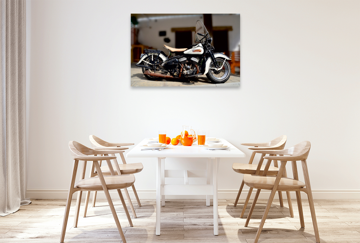 Ein Motiv aus dem Kalender Harley Davidson WLA 750