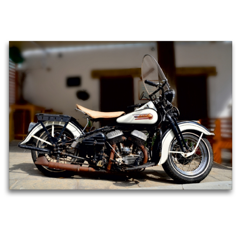 Ein Motiv aus dem Kalender Harley Davidson WLA 750