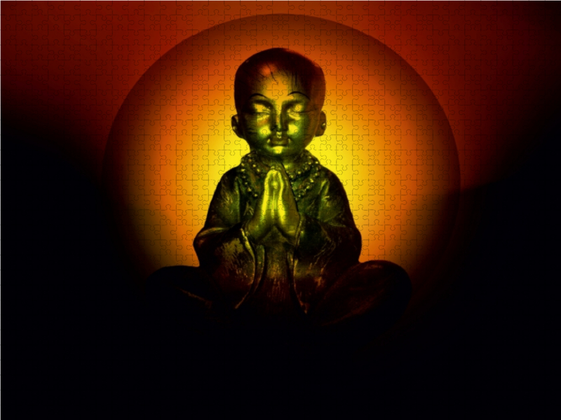 Buddha im Gebet