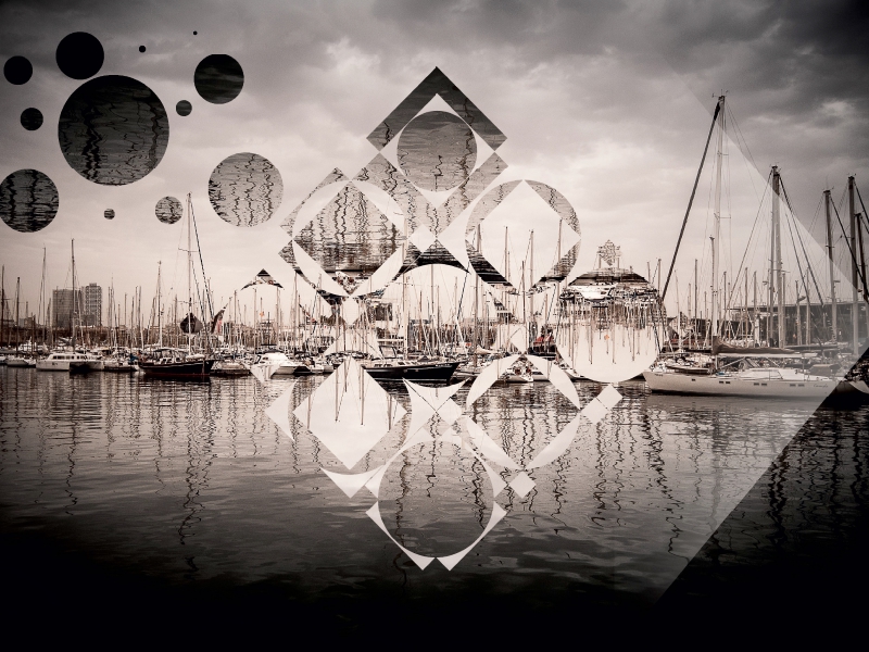 Waterworld Polyscape - Geometrie trifft Fotografie