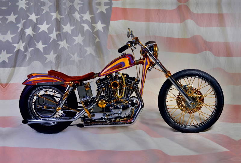 Ein Motiv aus dem Kalender Harley Classic Chopper