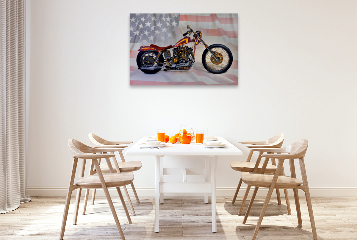 Ein Motiv aus dem Kalender Harley Classic Chopper