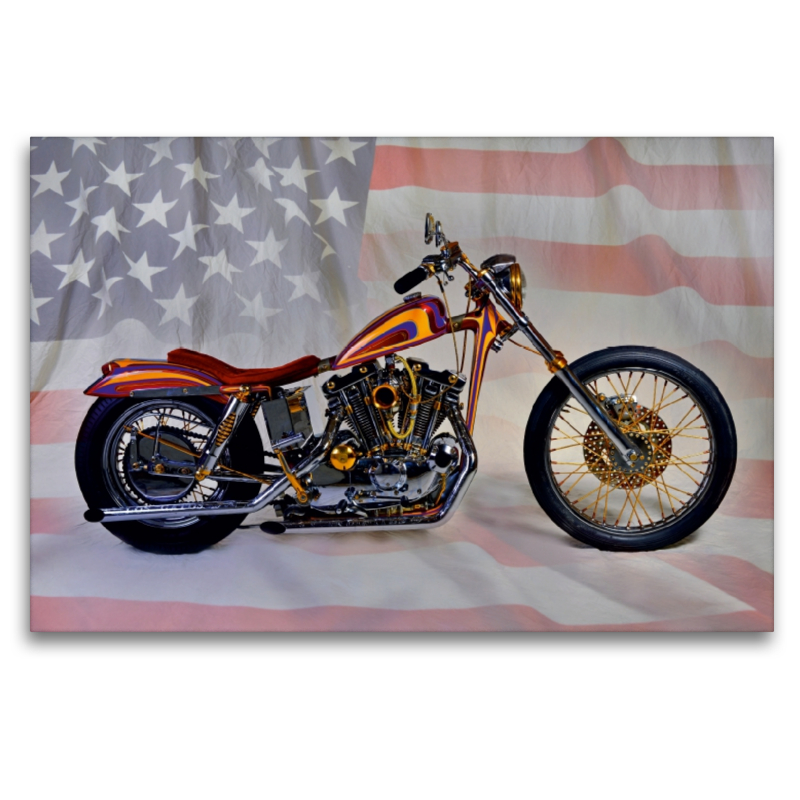 Ein Motiv aus dem Kalender Harley Classic Chopper