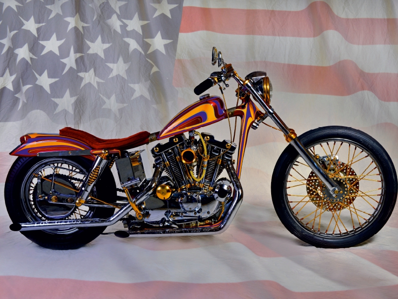 Ein Motiv aus dem Kalender Harley Classic Chopper