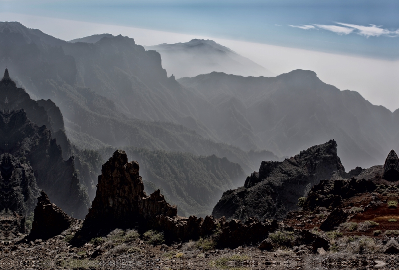 La Palma - Blick vom Mirador de los Adenes