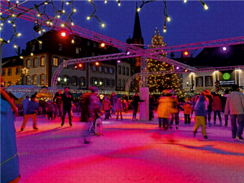 Winterlicher Spaß auf dem Marktplatz