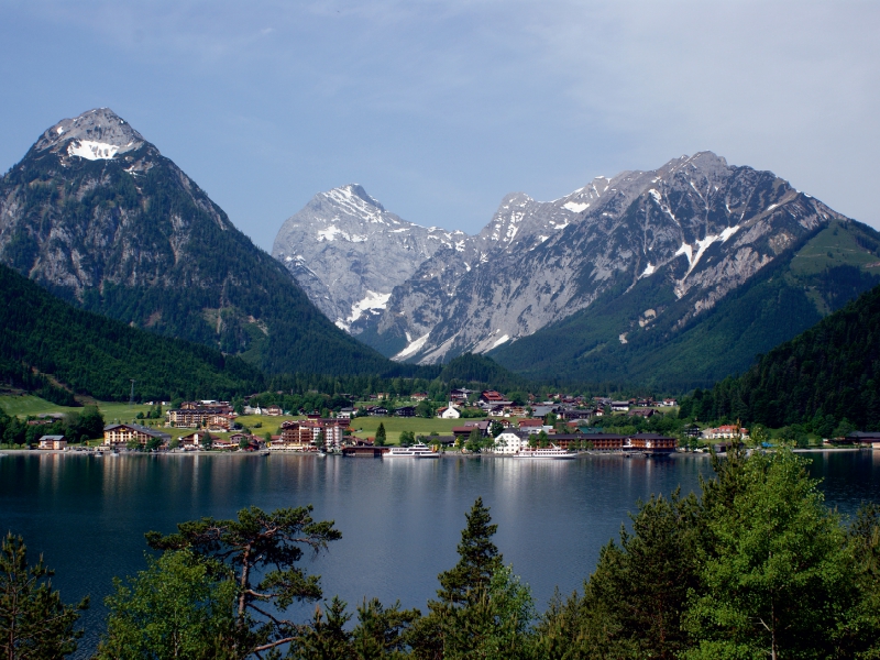 Blick Richtung Pertisau