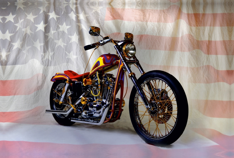 Ein Motiv aus dem Kalender Harley Classic Chopper