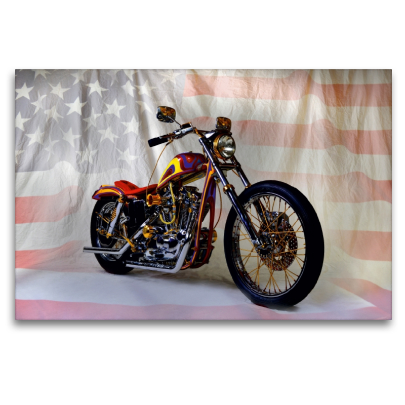 Ein Motiv aus dem Kalender Harley Classic Chopper